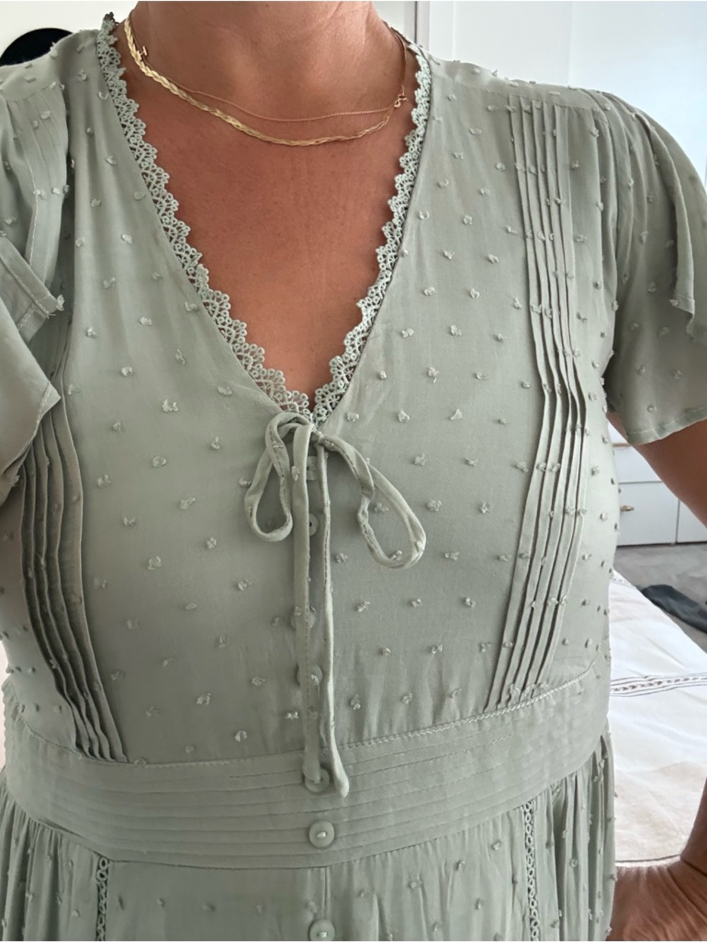 Lulu's Sage Green dress